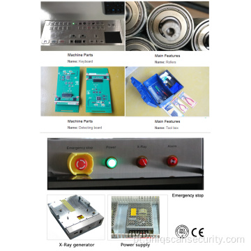 Máquina detector de scanner de bagagem por raio x SF5030A